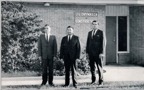 Drymalla Leadership 1970's - J.L. Drymalla, center