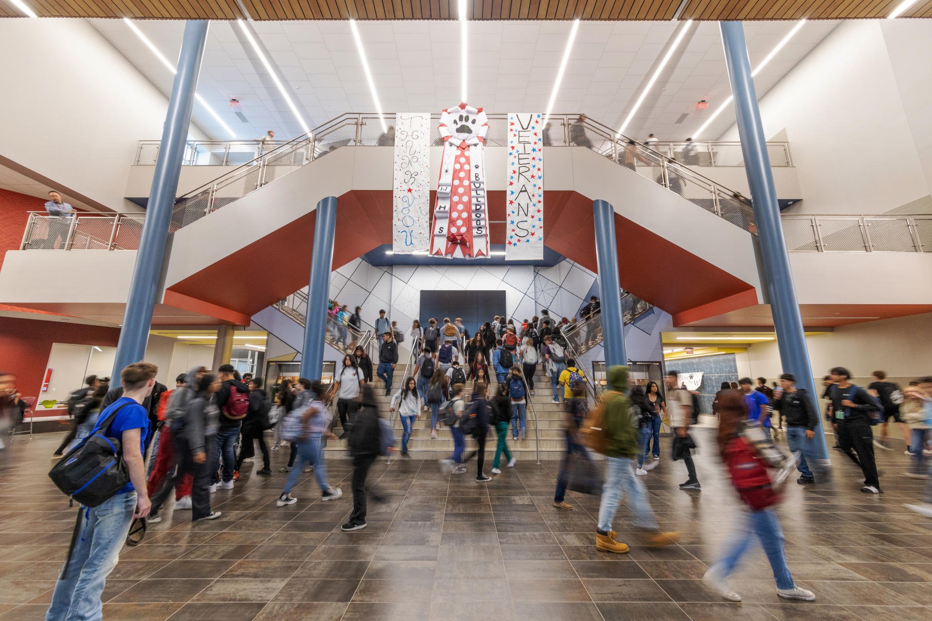 2 story entrance area interior