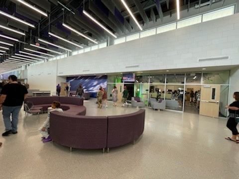 Angleton ISD – 2019 Bond Program Projects - New CTE BuildingAngleton ISD’s 2019 Bond included various District renovations, and mostly notably the construction of a new CTE Center. This new career, technology, and education building is designed to provide culinary arts, vet tech, ag fabrication, horticulture, cosmetology, welding, ROTC, digital design, engineering & robotics, health sciences, education, broadcast, information technology, and law enforcement programs. The new 128,000 SF facility was completed Summer 2022. The project included many challenges in coordination to accommodate the specialized equipment for the broad range of unique educational programs. Each educational program has a unique space with individual characteristics along a large corridor that extends across the building. This new flagship facility will serve to teach the foundation of the workplace environment to the students of Angleton ISD for years to come.Back to Portfolio