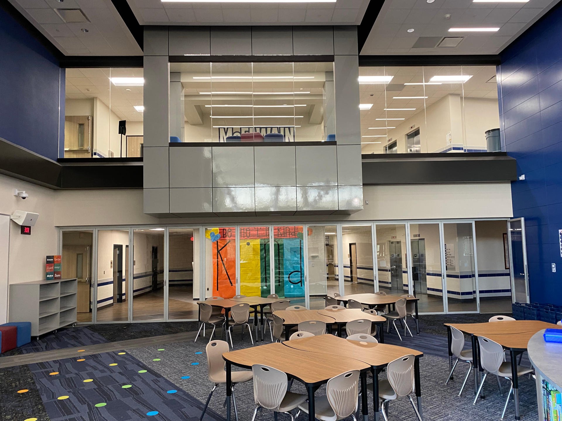 Katy ISD – McElwain Elementary SchoolProject consisted of new 137,674 SF two-story elementary which was completed in June 2020. The exterior of the building has a combination of natural stone, cast stone, face brick, Architectural metal wall panels, metal sun shades and a mod bit roof system.  The outdoor activity area includes a playground equipment area, outdoor basketball court and an amphitheater. Interior finishes include porcelain floor tiles and luxury vinyl tile corridors with ceramic tile wainscot.Back to Portfolio