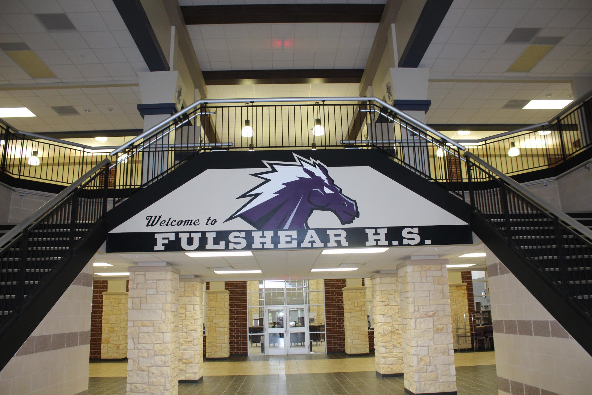 Lamar Consolidated ISD – Churchill Fulshear Jr. - High School & Dean Leaman Junior High SchoolThe Lamar CISD Churchill Fulshear High School and Dean Leaman Junior High School educational complex encompasses a 166 acre site. The approximately 590,000 SF of structures are comprised of a two-story high school, two-story junior high school, a single story athletic field house, single story transportation building, concession stands and ticket booths. Other elements include a competition football field, running track and field events, several football/soccer practice fields, baseball field, softball field, tennis courts, detention pond and extensive concrete paving. All structures are covered with standing seam metal roofing and include striking architectural features such as natural stone accents and expansive main street corridors. Back to Portfolio