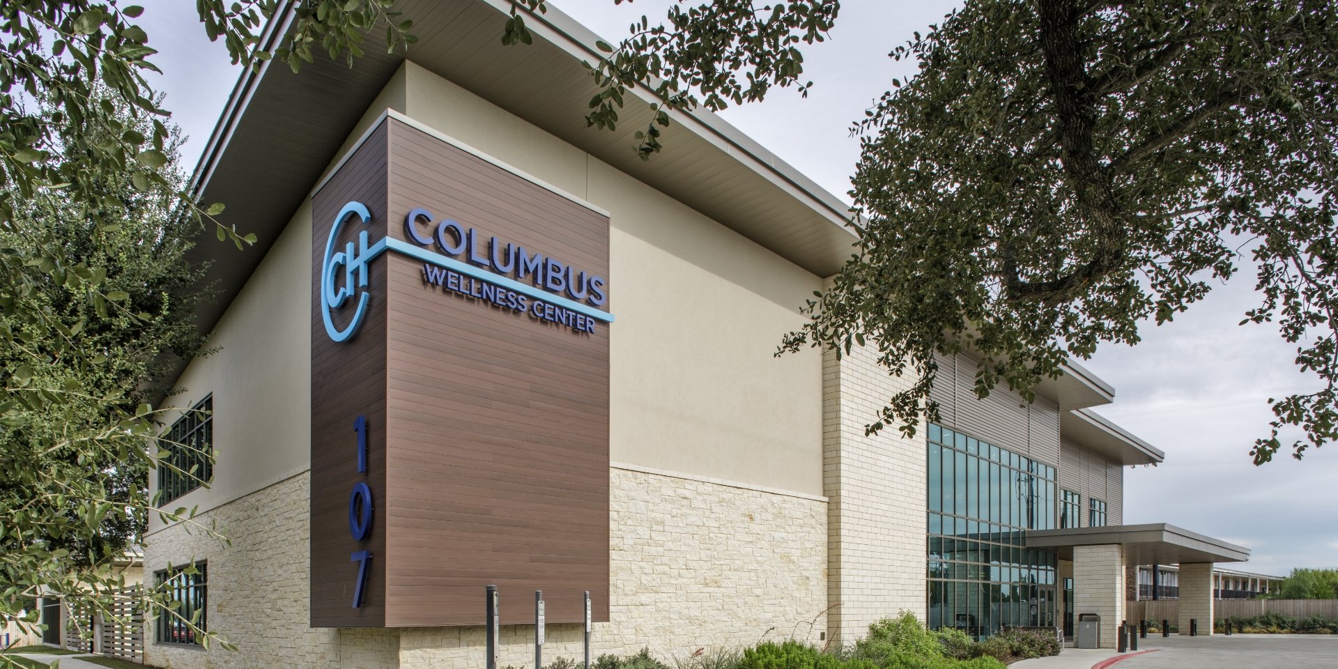 Columbus Community Hospital – Wellness Center  Drymalla built this new 33,000 SF Wellness Center for the Columbus Community Hospital System. The Wellness Center has an indoor pool for aquatic therapy, physical therapy treatment rooms, open equipment area for physical therapy, cardiac rehabilitation, community room for large presentations, full demonstration kitchen for community events, courtyard for holiday/company parties, and a public state of the art gym on the second floor with an indoor track and group exercise room. The Wellness Center also has an elevator and future build out spaces for future medical practice.  Back to Portfolio 