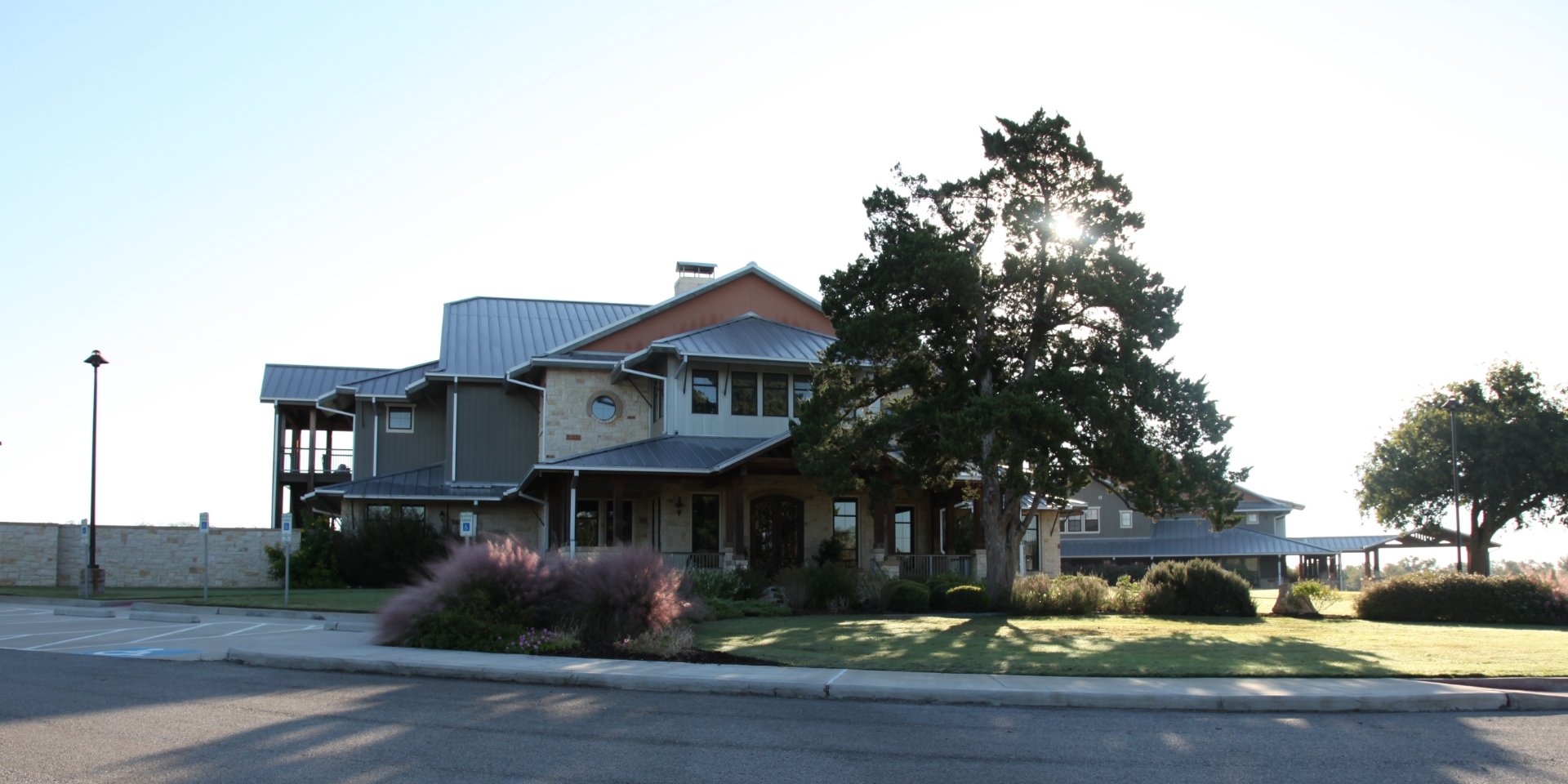 Jordan Ranch Powerhouse Retreat  A 72 acre tract in Engle, TX which has a 17,500 SF, two-story conference building and a 14,200 SF, two-story residence building.&nbsp; Completed in August 2009, consisting of a large group worship, full size kitchen and dining hall, group activity rooms, library, swimming pool and (14) residence rooms.&nbsp; Open web trusses, stone and stucco facades with galvalume roofs.&nbsp; Drymalla worked closely with the Architect during design, updating budgets and pricing alterative systems to help define the best value design.&nbsp; Drymalla has also worked with Pastor G.F. Watkins on three previous occasions to build Powerhouse Christian Center and its related facilities in Katy, TX.  Back to Portfolio 